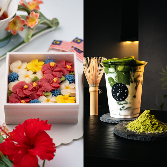 [17th Aug Workshop] Flower BOX & Matcha Latte