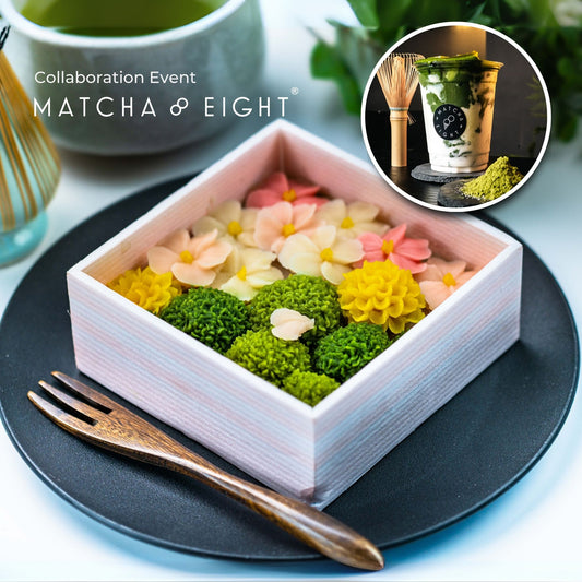 [8th Nov Workshop] Flower BOX & Matcha Latte