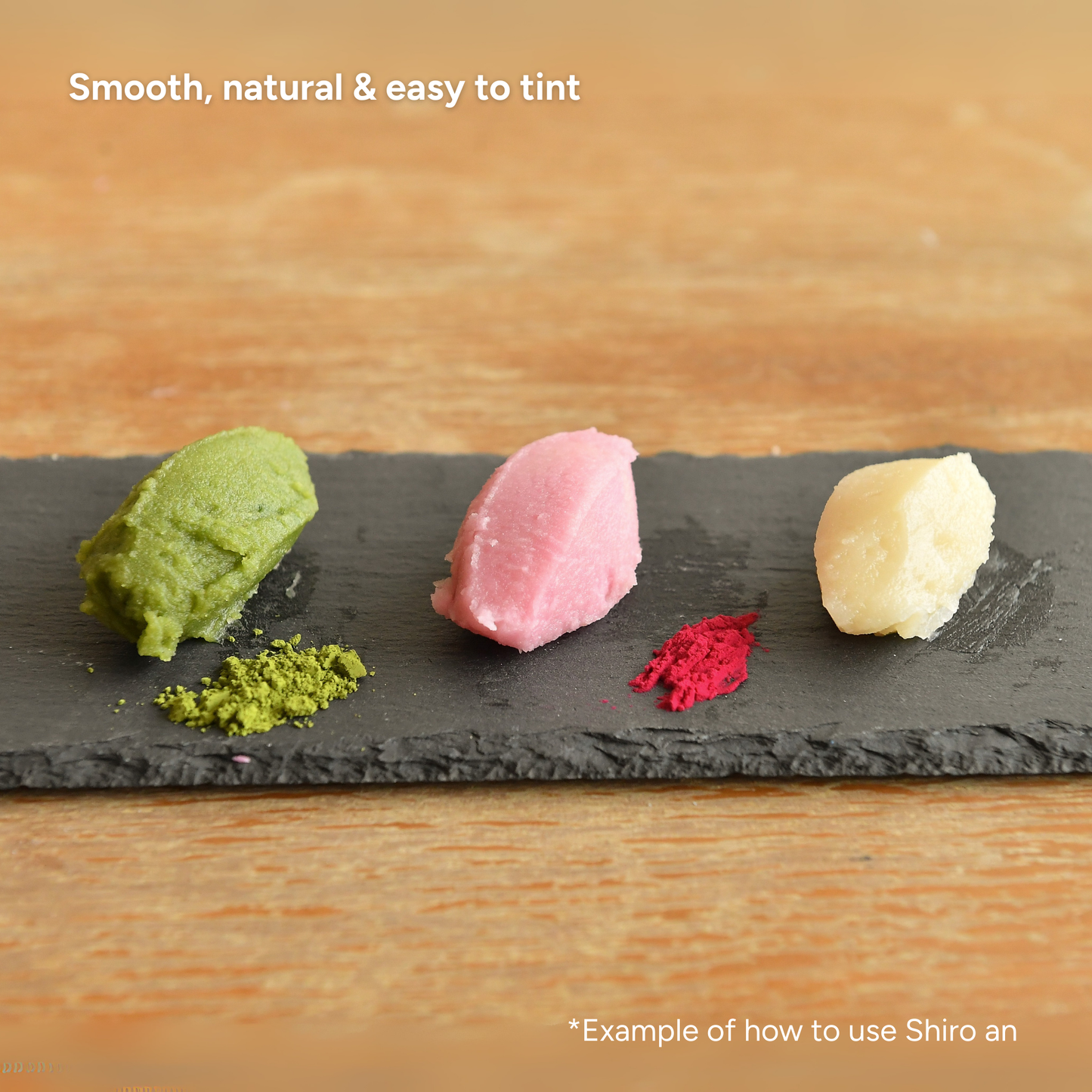 Shiro-an (White Bean Paste) 250g with color powder/ For Flower Piping