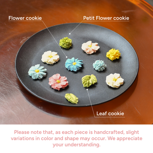 Flower Cookies with BOX